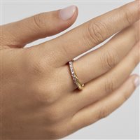 Anello PDPaola Donna Cavalier in Argento Zirconia AN01-197-14 - AN01-197-14